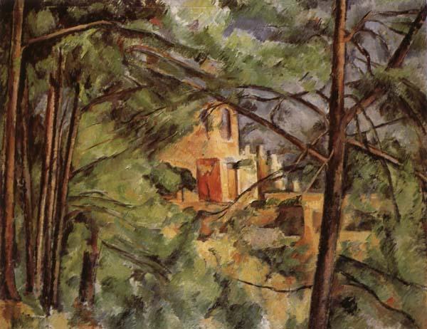 Paul Cezanne View of Chateau Noir oil painting image